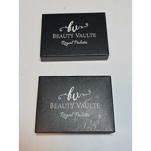 2x Beauty Vaulte Highly Pigmented Regal Eyeshadow Palette 10.8g .38Oz NEW IN BOX